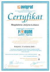 Certyfikat